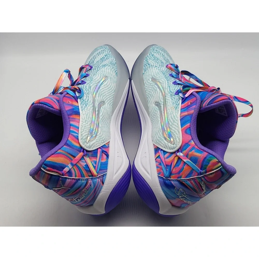 Puma Stewie 4‎ Prism Womens 13.5 Basketball Shoes Multicolor Sneaker 311062-01